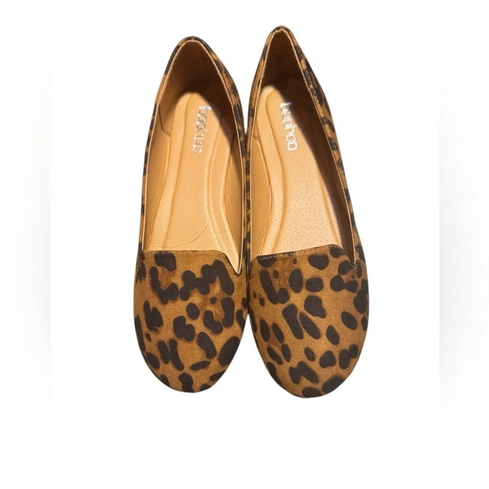 Boohoo Leopard Ballet Flats | Size 4 | New in Box NIB